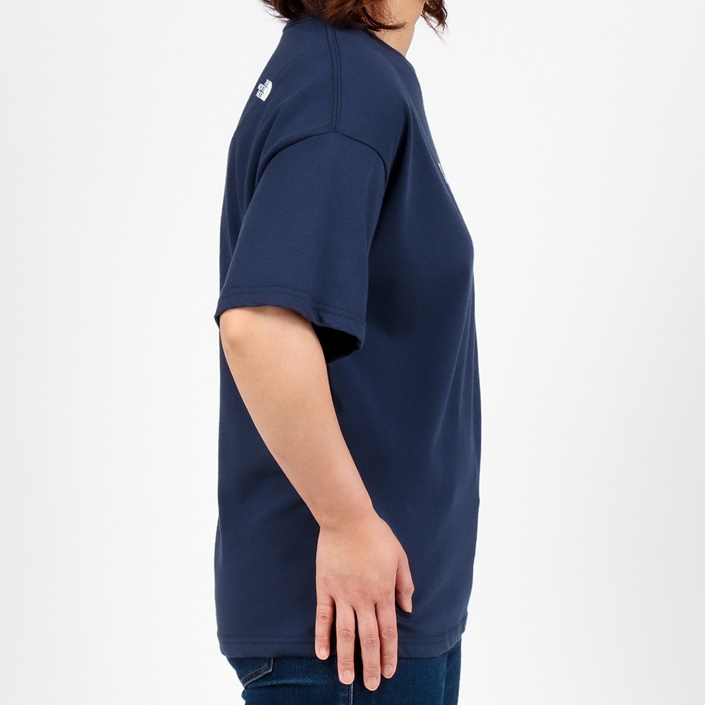 ノースフェイス（THE NORTH FACE）（レディース）半袖Tシャツ ファインアルパイン イクイップメントティー NTW32201X CM ネイビー