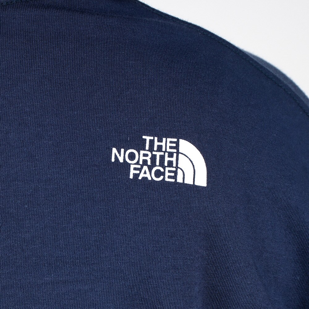 ノースフェイス（THE NORTH FACE）（レディース）半袖Tシャツ ファインアルパイン イクイップメントティー NTW32201X CM ネイビー