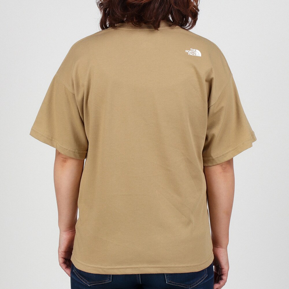 ノースフェイス（THE NORTH FACE）（レディース）半袖Tシャツ ファインアルパイン イクイップメントティー NTW32201X KT ベージュ