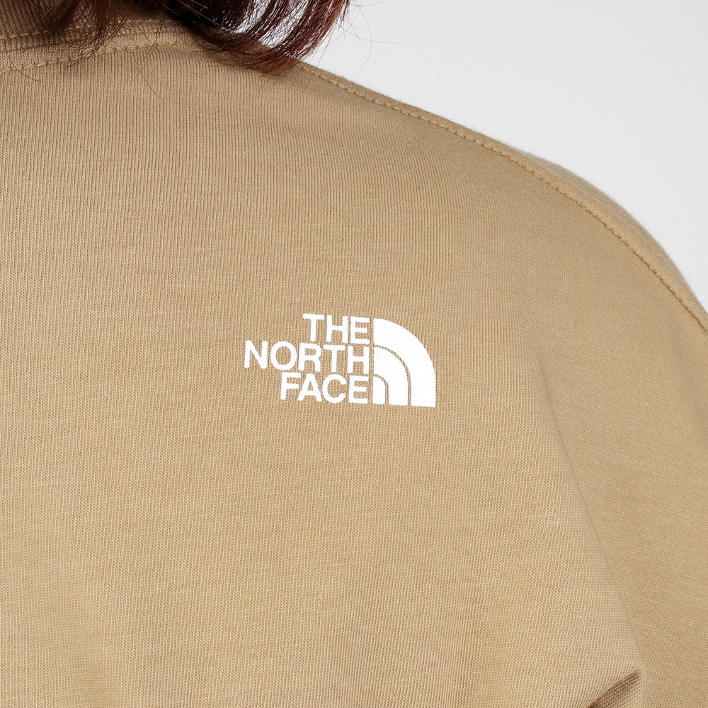 ノースフェイス（THE NORTH FACE）（レディース）半袖Tシャツ ファインアルパイン イクイップメントティー NTW32201X KT ベージュ