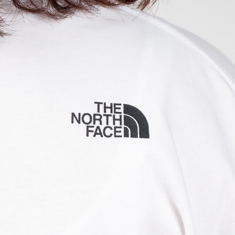 ノースフェイス（THE NORTH FACE）（レディース）半袖Tシャツ ファインアルパイン イクイップメントティー NTW32201X W ホワイト