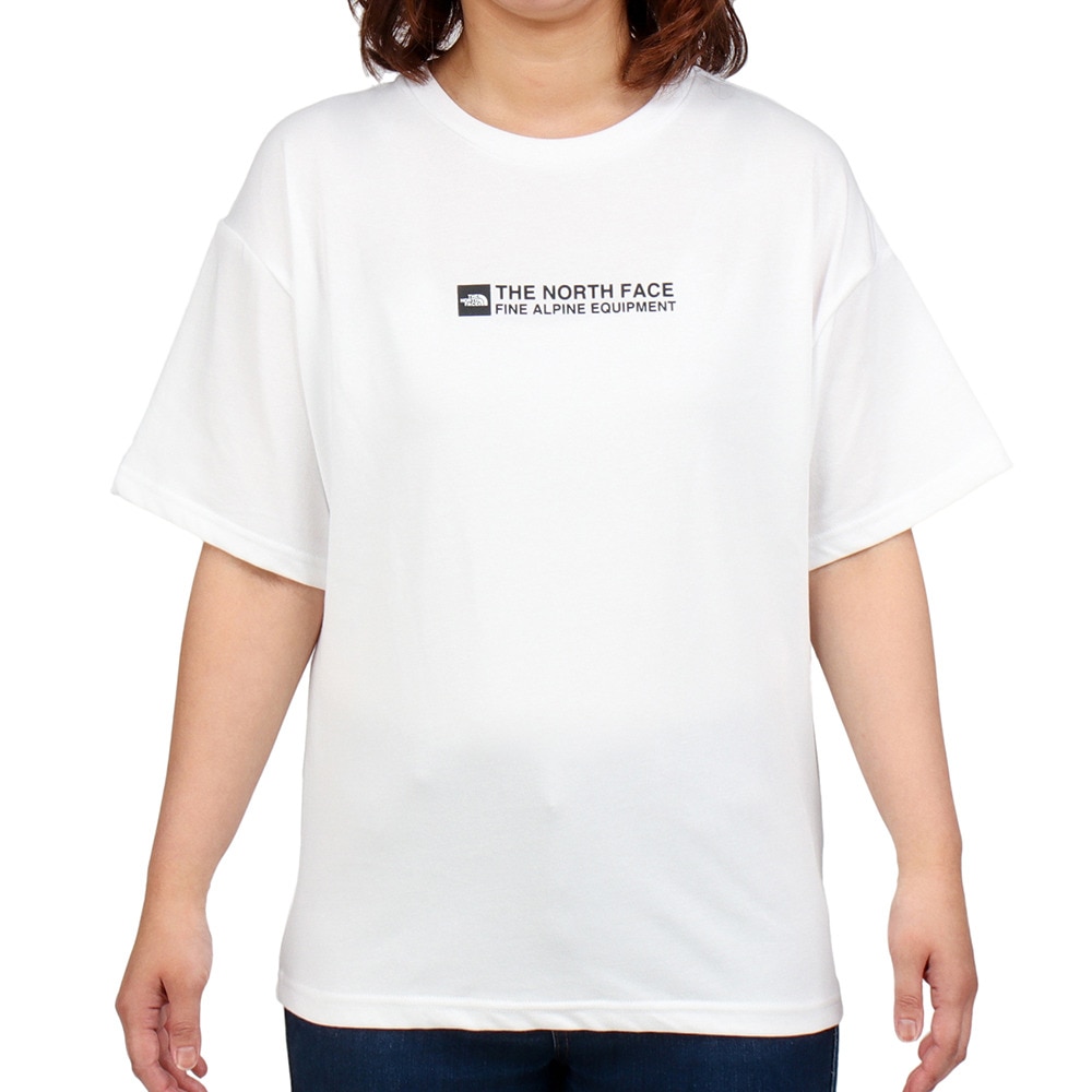 ノースフェイス（THE NORTH FACE）（レディース）半袖Tシャツ ファイン ...