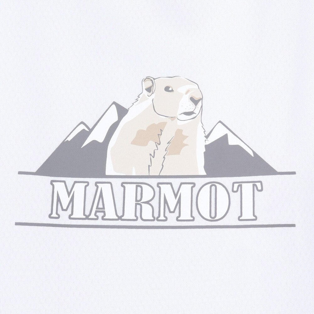 マーモット（Marmot）（レディース）半袖Tシャツ TOWTJA90XB WH ホワイト