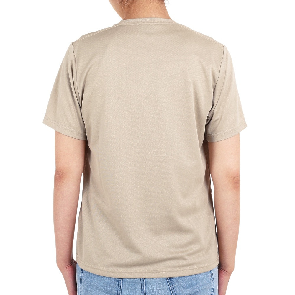 マーモット（Marmot）（レディース）半袖Tシャツ ポケットベアー TOWTJA91XB CNO チノ ベージュ