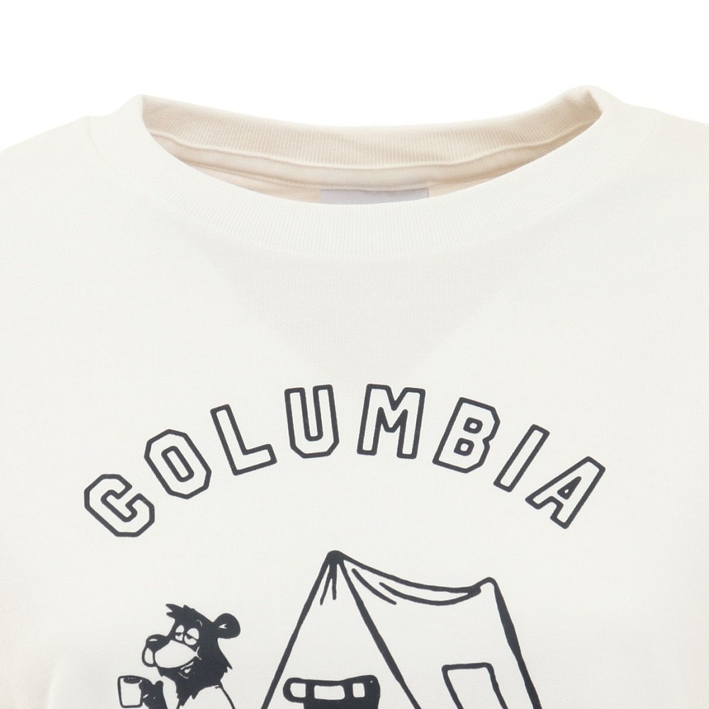 コロンビア（Columbia）（レディース）半袖Tシャツ ヤハラフォレスト ショートスリーブ PL3837 126 ホワイト