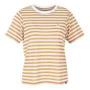 マーモット（Marmot）（レディース）半袖Tシャツ ウィメンズ ボーダーハーフスリーブティー TOWRJA44YY YLS イエロー 四角友里コラボレーション