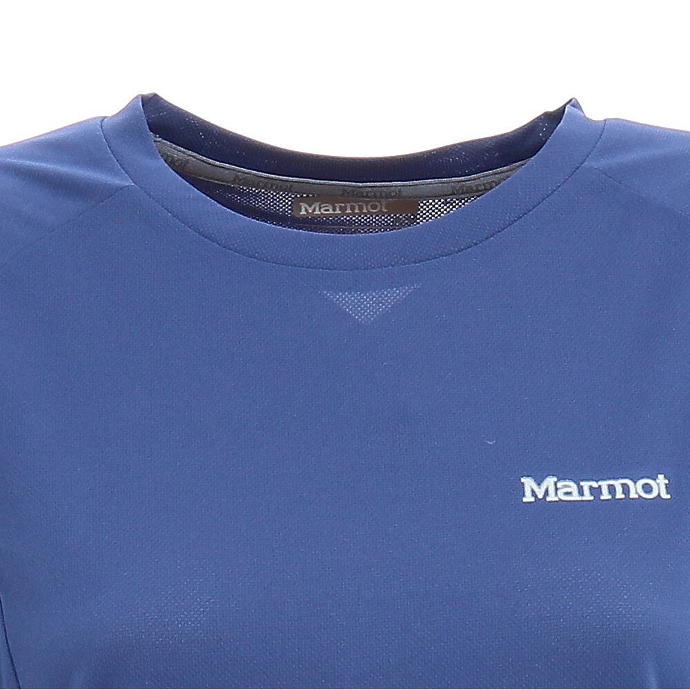 マーモット（Marmot）（レディース）長袖Tシャツ ロンT Ascent ロングスリーブ Tシャツ TOWRJB40 HEM ネイビー
