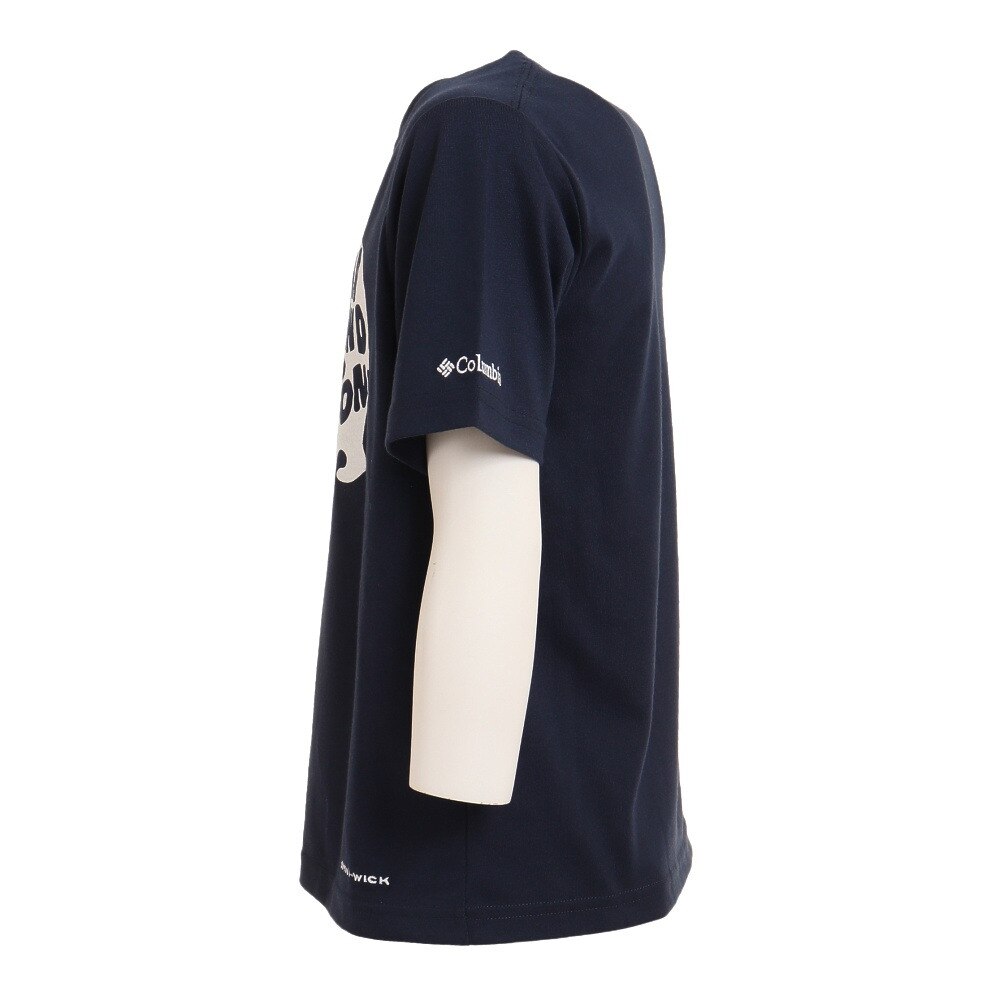 コロンビア（Columbia）（キッズ）ジュニア 半袖Tシャツ チャイルズハイツユース 半袖Tシャツ PY2037 425 ネイビー