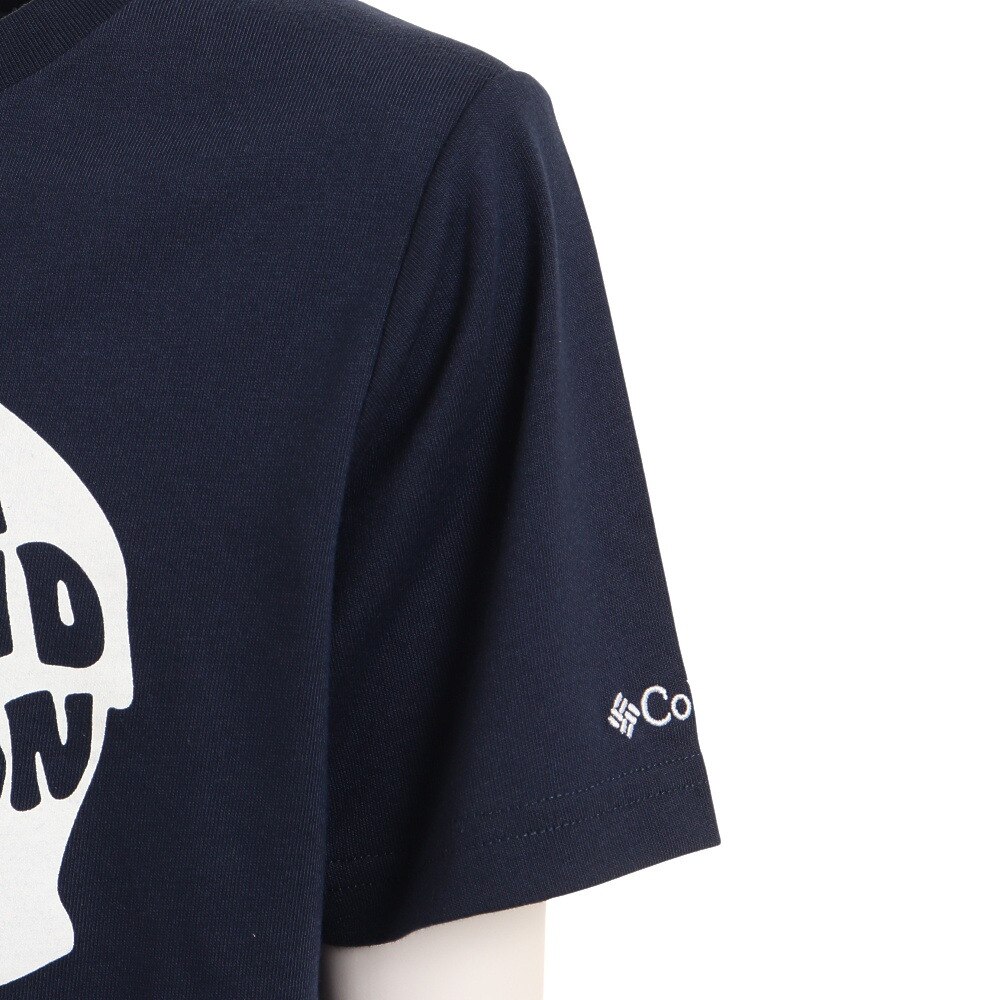 コロンビア（Columbia）（キッズ）ジュニア 半袖Tシャツ チャイルズハイツユース 半袖Tシャツ PY2037 425 ネイビー