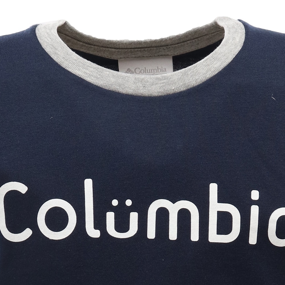 コロンビア（Columbia）（キッズ）ジュニア 半袖Tシャツ チャイルズハイツユース 半袖Tシャツ PY2037 426 ネイビー