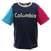 コロンビア（Columbia）（キッズ）ジュニア 半袖Tシャツ チャイルズハイツユース 半袖Tシャツ PY2037 426 ネイビー