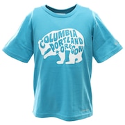 コロンビア（Columbia）（キッズ）ジュニア 半袖Tシャツ チャイルズハイツユース 半袖Tシャツ PY2037 450 サックス