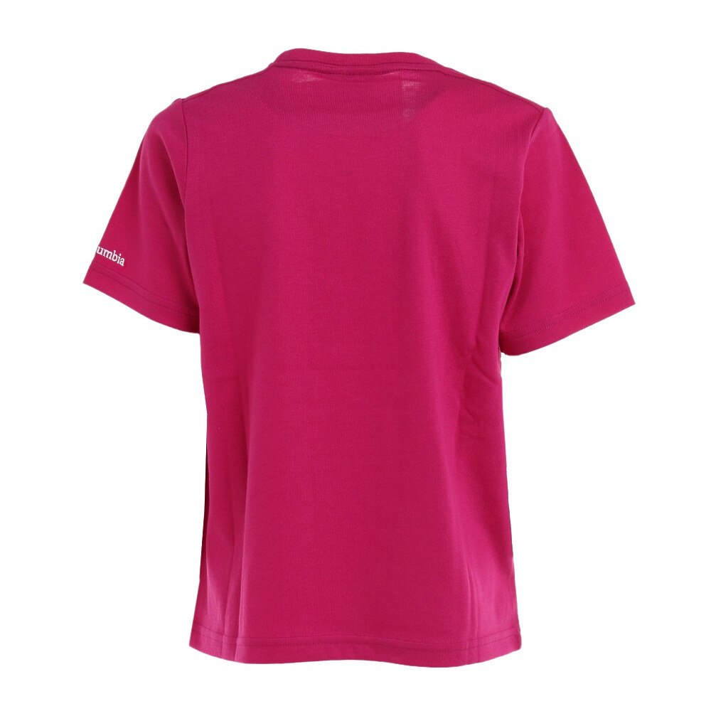 コロンビア（Columbia）（キッズ）ジュニア 半袖Tシャツ チャイルズハイツユース 半袖Tシャツ PY2037 684 ピンク