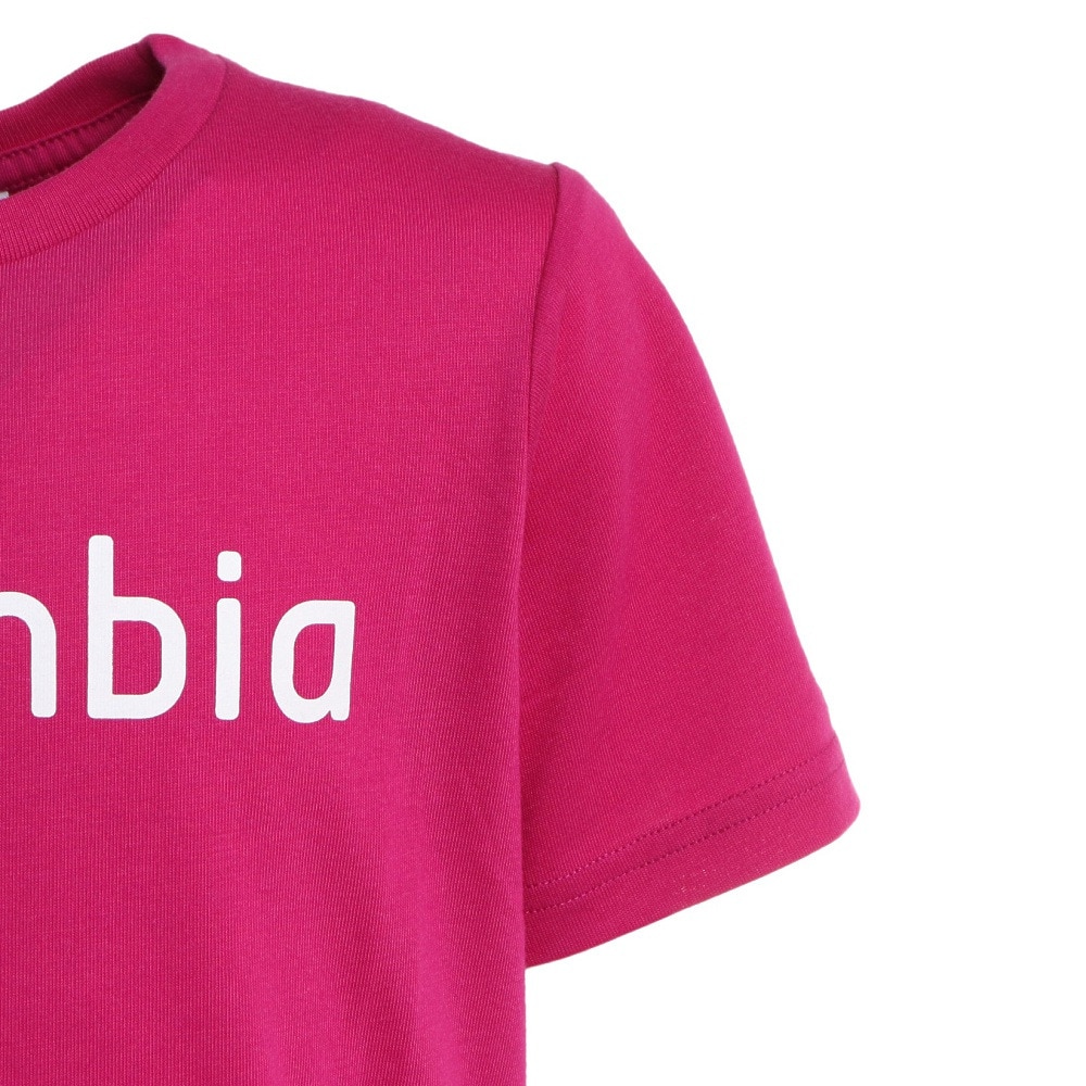コロンビア（Columbia）（キッズ）ジュニア 半袖Tシャツ チャイルズハイツユース 半袖Tシャツ PY2037 684 ピンク
