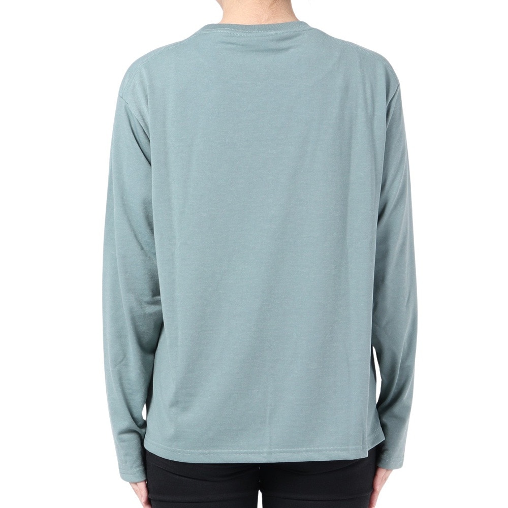 マーモット（Marmot）（レディース）UPF50+ 吸水速乾 ミール クルー 長袖Tシャツ TOWUJB53YY RIS ブルーグレー