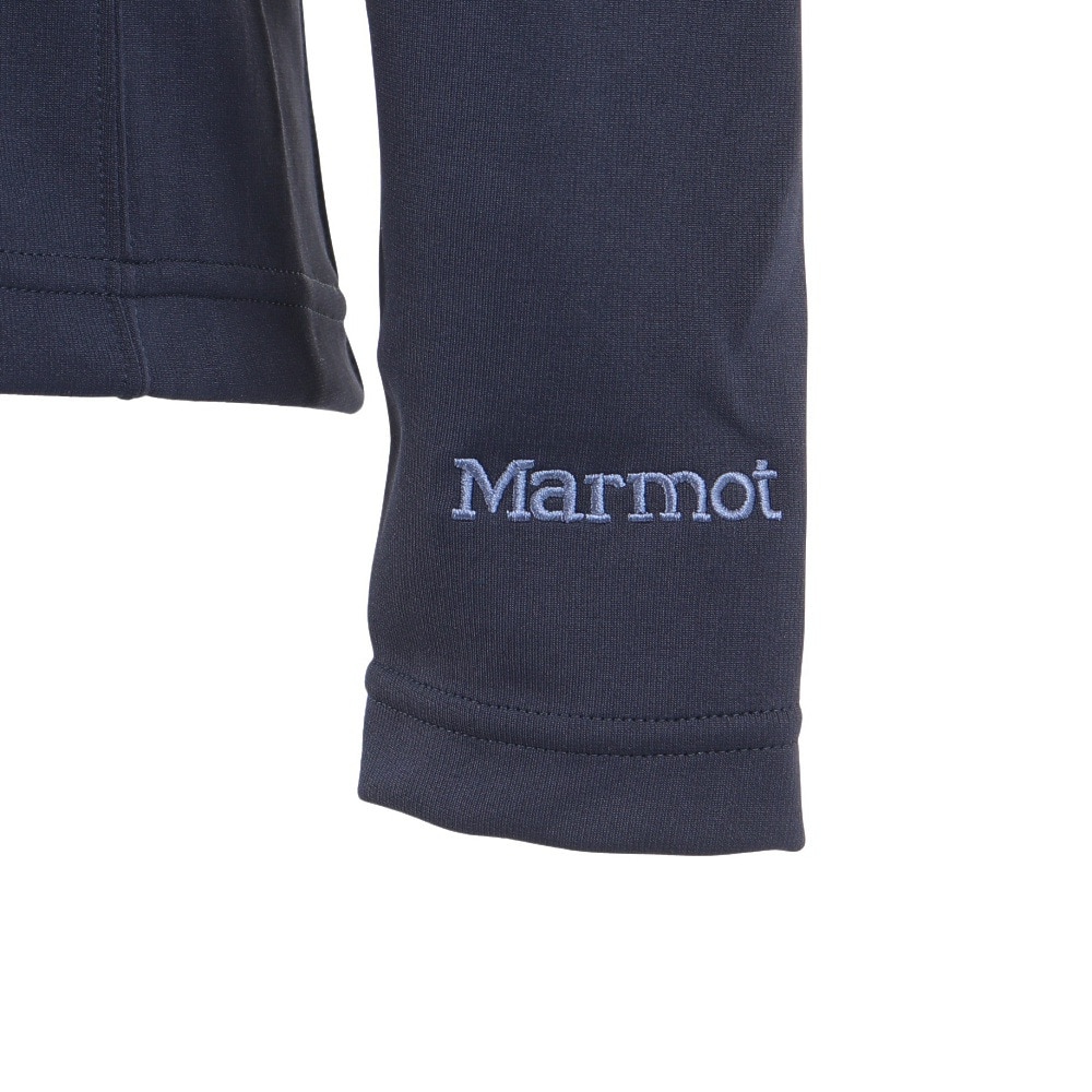 マーモット（Marmot）（レディース）長袖Tシャツ ロンT ヒートナビ クルー 長袖Tシャツ TOWUJB74 CNV ネイビー