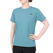 ノースフェイス（THE NORTH FACE）（レディース）半袖Tシャツ ショートスリーブ FINE ALPIN EQ NTW32333X FW サックス