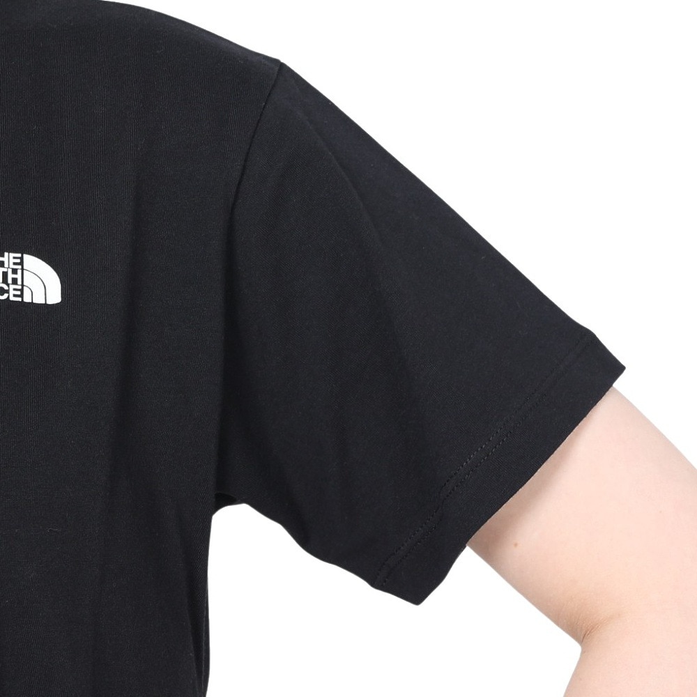 ザ・ノース・フェイス（THE NORTH FACE）（レディース）Tシャツ 半袖 ショートスリーブ FINE ALPIN EQ NTW32333X 黒 ブラック