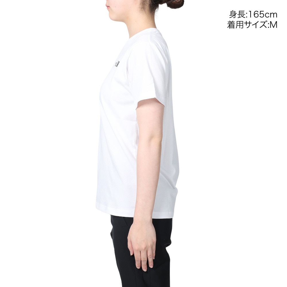 ザ・ノース・フェイス（THE NORTH FACE）（レディース）Tシャツ 半袖 ショートスリーブ FINE ALPIN EQ NTW32333X 白 ホワイト