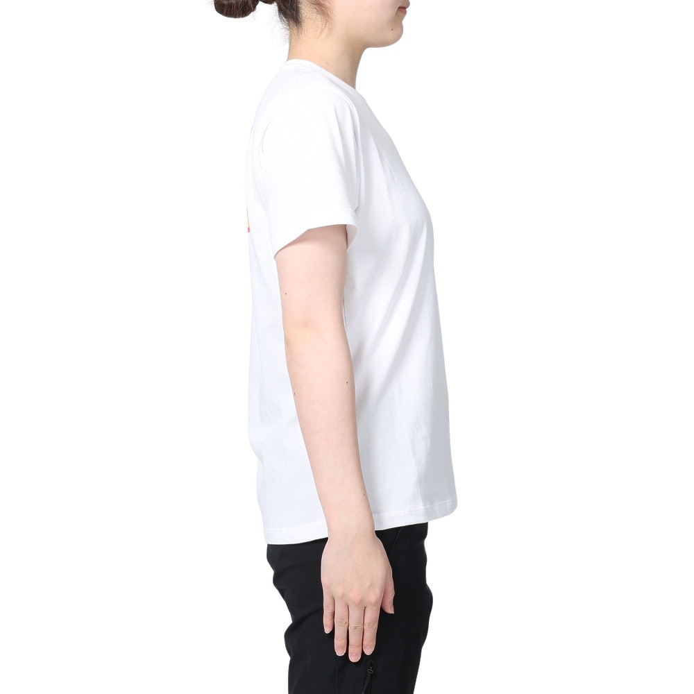 ザ・ノース・フェイス（THE NORTH FACE）（レディース）Tシャツ 半袖 ショートスリーブ FINE ALPIN EQ NTW32333X 白 ホワイト