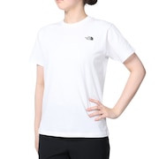 ノースフェイス（THE NORTH FACE）（レディース）Tシャツ 半袖 ショートスリーブ FINE ALPIN EQ NTW32333X 白 ホワイト
