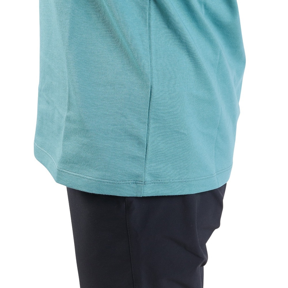 ザ・ノース・フェイス（THE NORTH FACE）（レディース）Tシャツ 半袖 ショートスリーブ シンプルロゴ NTW32335X FW ブルー
