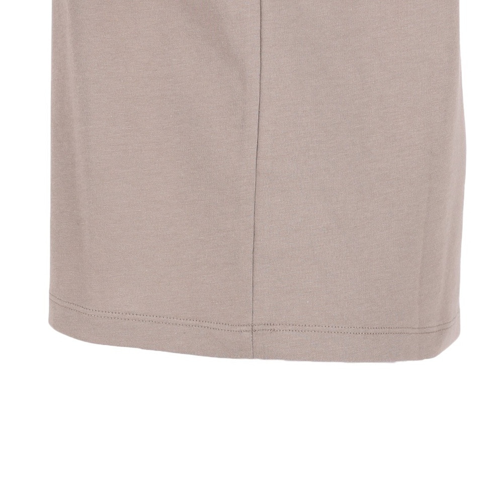ザ・ノース・フェイス（THE NORTH FACE）（レディース）Tシャツ 半袖 ショートスリーブ シンプルロゴ NTW32335X TW ベージュ