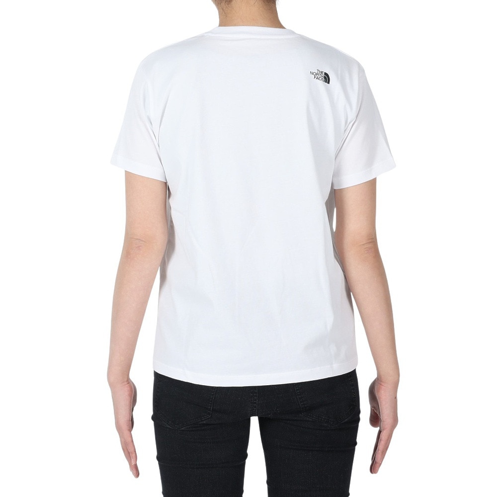 ザ・ノース・フェイス（THE NORTH FACE）（レディース）Tシャツ 半袖 ショートスリーブ シンプルロゴ NTW32335X