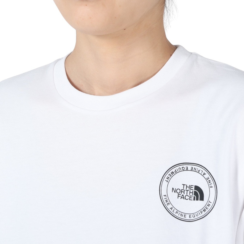 ザ・ノース・フェイス（THE NORTH FACE）（レディース）Tシャツ 半袖 ショートスリーブ シンプルロゴ NTW32335X
