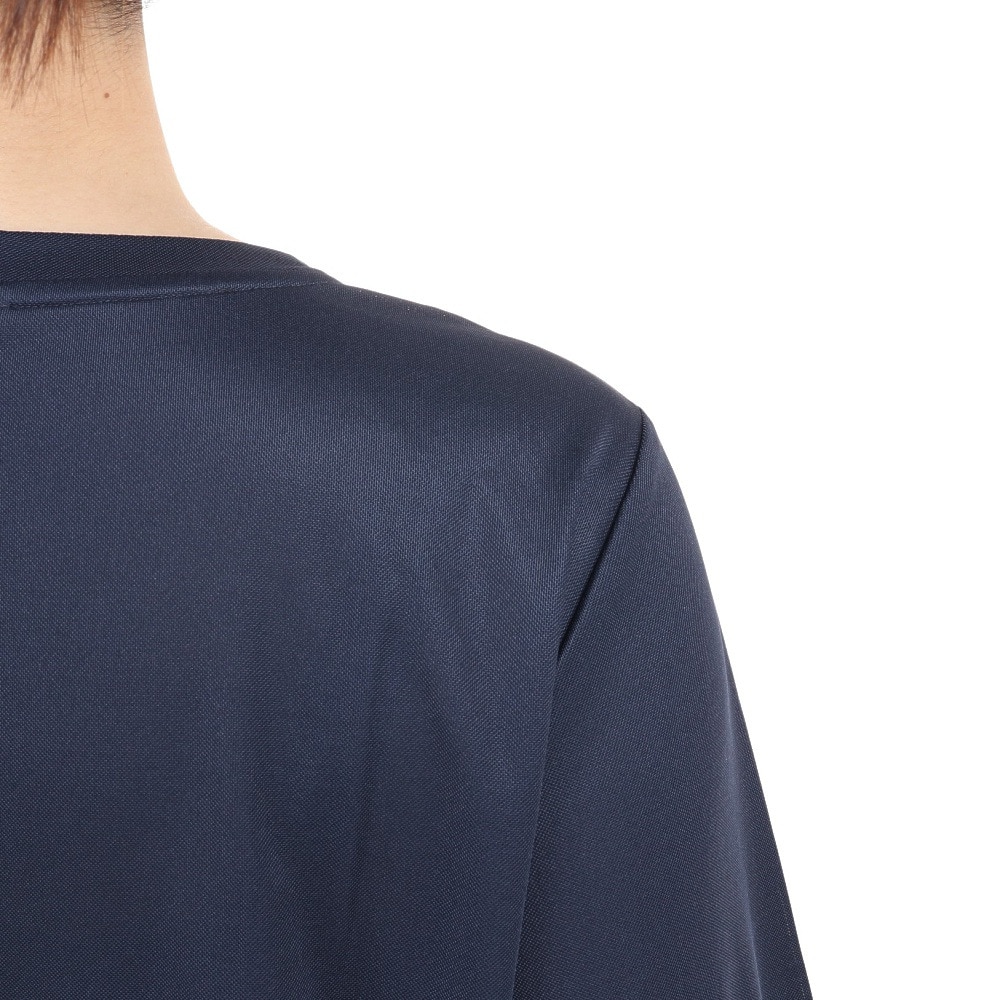 エーグル（AIGLE）（レディース）接触冷感 速乾 半袖Tシャツ 5分袖Tシャツ ZTFAH75-002 ネイビー