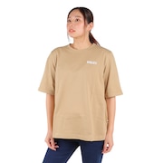 (レディース)半袖Tシャツ クルーネックロゴTシャツ ZTFAI40