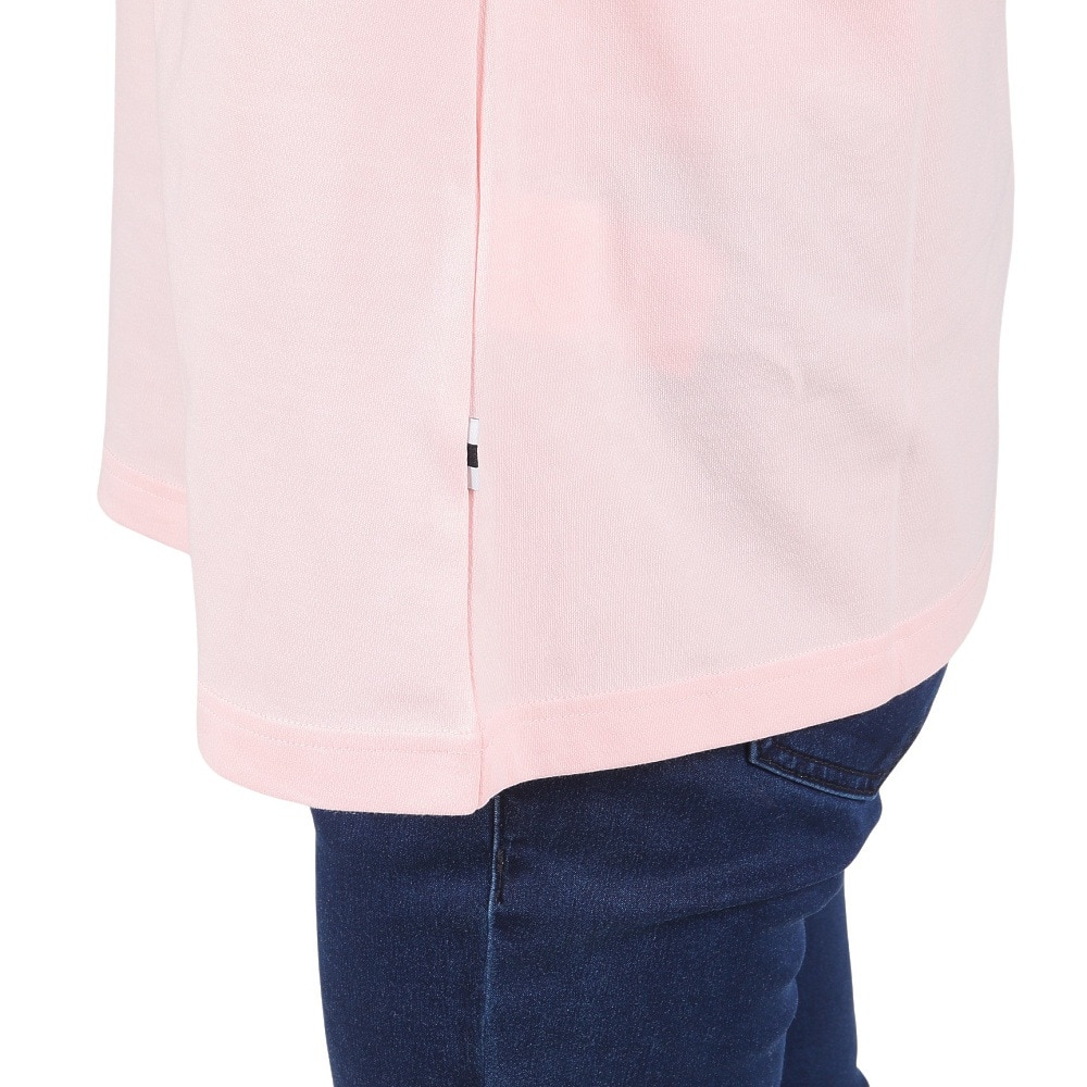 エーグル（AIGLE）（レディース）UPF40+ 吸水速乾 半袖Tシャツ クルーネックロゴTシャツ ZTFAI40-004 ピンク