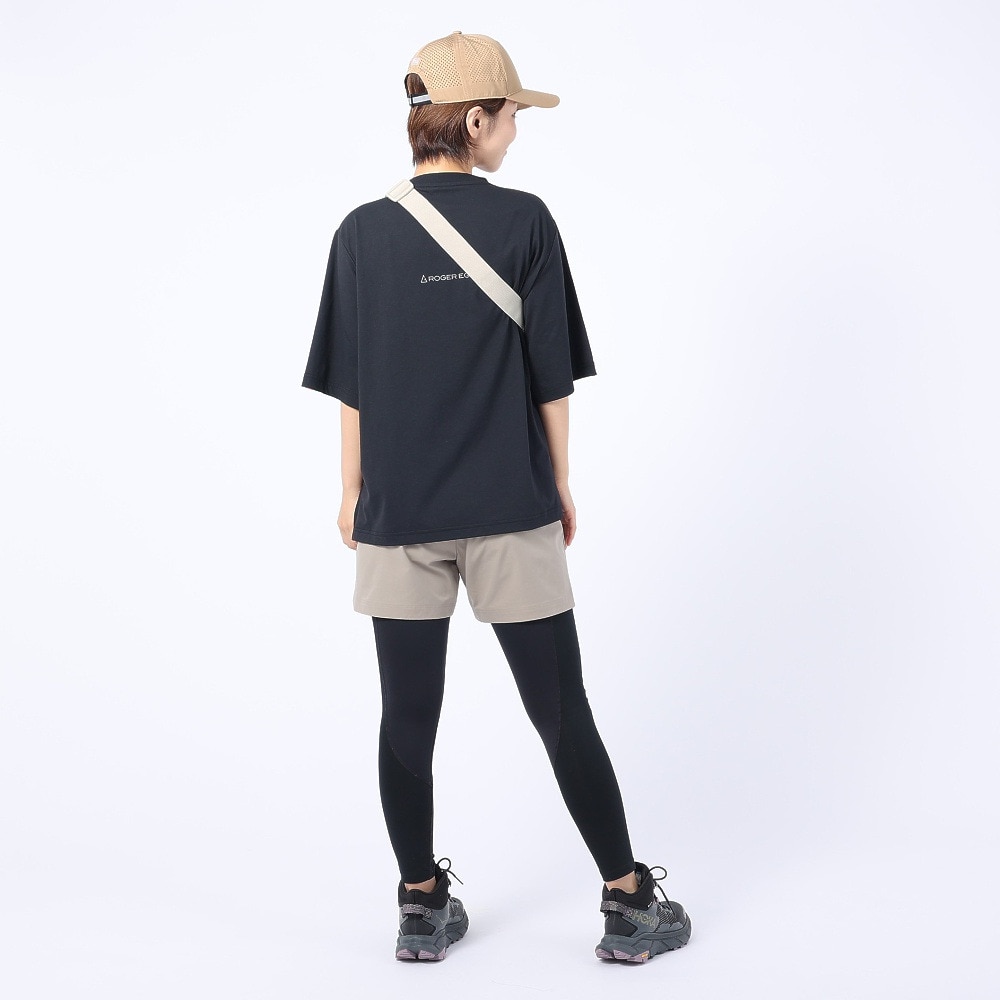 ロジャーエーガー（ROGEREGGER）（レディース）スイスブランド 吸水速乾 ストレッチ 半袖Tシャツ ミリオンドライTシャツ W RE23SUK5620016BLK ブラック