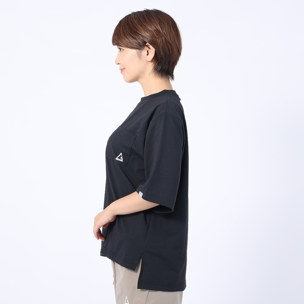 ロジャーエーガー（ROGEREGGER）（レディース）スイスブランド 吸水速乾 ストレッチ 半袖Tシャツ ミリオンドライTシャツ W RE23SUK5620016BLK ブラック
