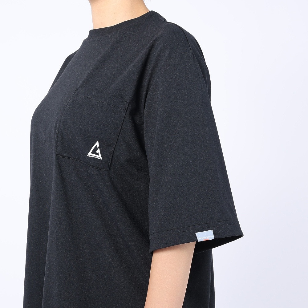 ロジャーエーガー（ROGEREGGER）（レディース）スイスブランド 吸水速乾 ストレッチ 半袖Tシャツ ミリオンドライTシャツ W RE23SUK5620016BLK ブラック