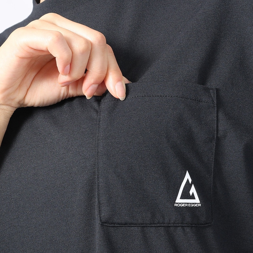 ロジャーエーガー（ROGEREGGER）（レディース）スイスブランド 吸水速乾 ストレッチ 半袖Tシャツ ミリオンドライTシャツ W RE23SUK5620016BLK ブラック