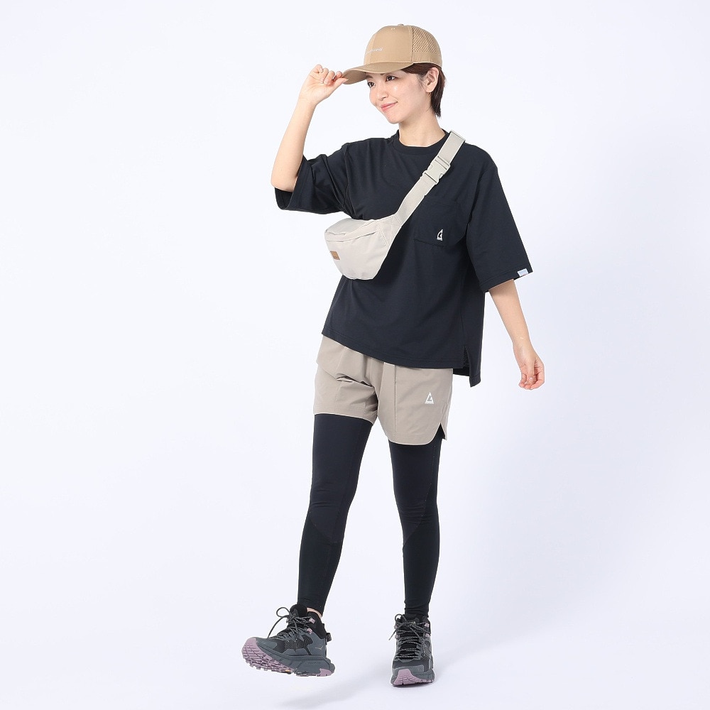 ロジャーエーガー（ROGEREGGER）（レディース）スイスブランド 吸水速乾 ストレッチ 半袖Tシャツ ミリオンドライTシャツ W RE23SUK5620016BLK ブラック