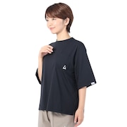 ロジャーエーガー（ROGEREGGER）（レディース）半袖Tシャツ ミリオンドライTシャツ W RE23SUK5620016BLK ブラック