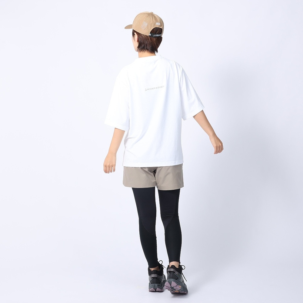 ロジャーエーガー（ROGEREGGER）（レディース）スイスブランド 吸汗速乾 ストレッチ 半袖Tシャツ ミリオンドライTシャツ W RE23SUK5620016WHT ホワイト