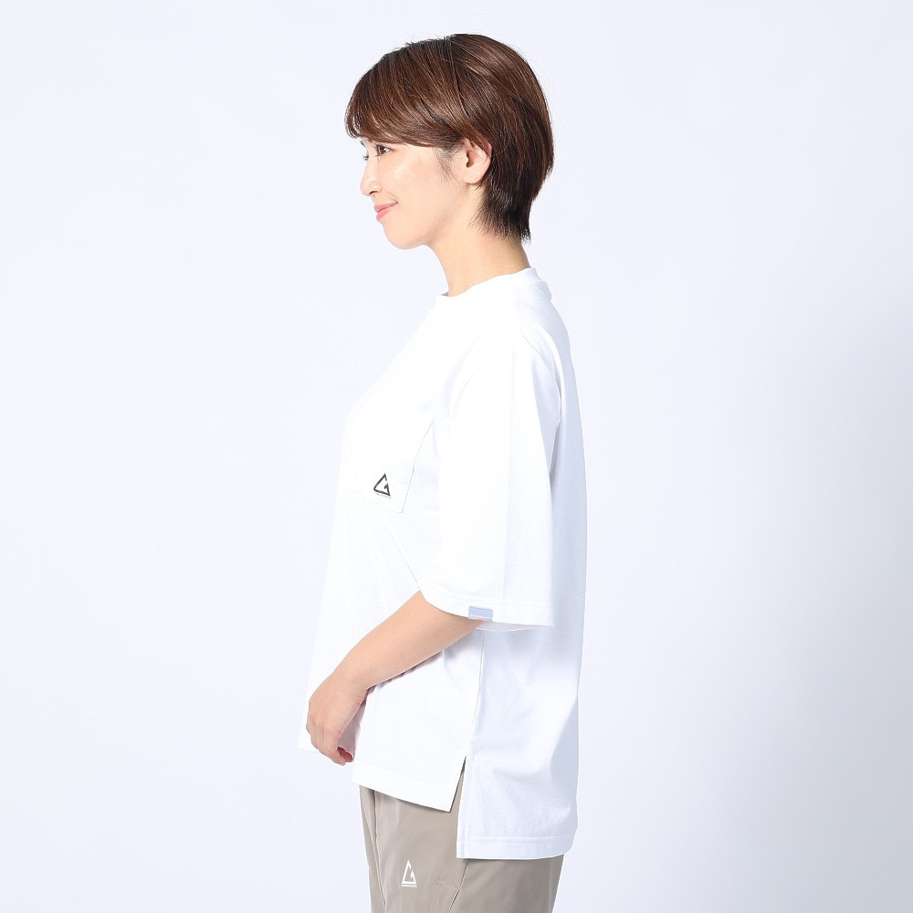 ロジャーエーガー（ROGEREGGER）（レディース）スイスブランド 吸汗速乾 ストレッチ 半袖Tシャツ ミリオンドライTシャツ W RE23SUK5620016WHT ホワイト