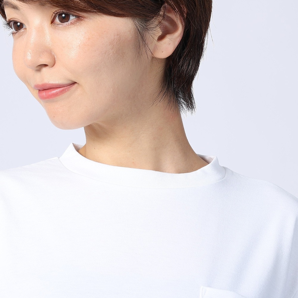 ロジャーエーガー（ROGEREGGER）（レディース）スイスブランド 吸汗速乾 ストレッチ 半袖Tシャツ ミリオンドライTシャツ W RE23SUK5620016WHT ホワイト