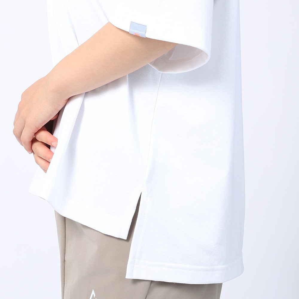 ロジャーエーガー（ROGEREGGER）（レディース）スイスブランド 吸汗速乾 ストレッチ 半袖Tシャツ ミリオンドライTシャツ W RE23SUK5620016WHT ホワイト