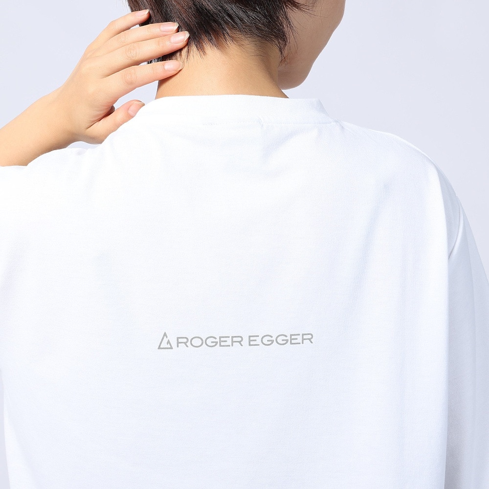 ロジャーエーガー（ROGEREGGER）（レディース）スイスブランド 吸汗速乾 ストレッチ 半袖Tシャツ ミリオンドライTシャツ W RE23SUK5620016WHT ホワイト