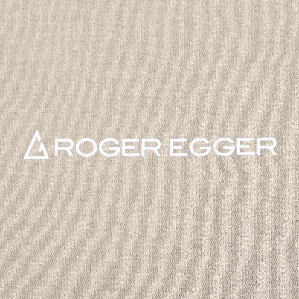 ロジャーエーガー（ROGEREGGER）（レディース）スイスブランド 吸水速乾 ストレッチ 半袖Tシャツ ミリオンドライネック RE23SUK5620017BEG ベージュ