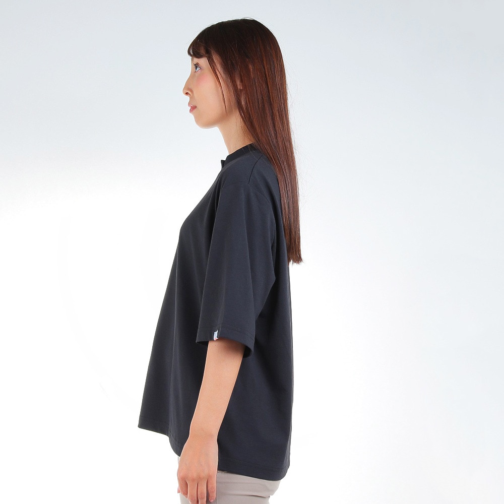 ロジャーエーガー（ROGEREGGER）（レディース）スイスブランド 吸水速乾 ストレッチ 半袖Tシャツ ミリオンドライネック RE23SUK5620017BLK ブラック