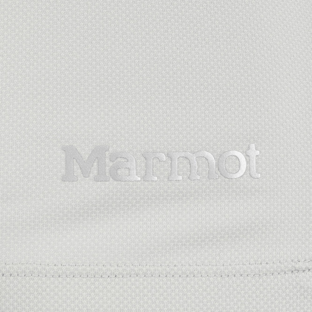 マーモット（Marmot）（レディース）吸水速乾 シンプル 半袖Tシャツ クライムスキンハーフスリーブクルー Tシャツ TOWTJA40 LGY ライトグレー