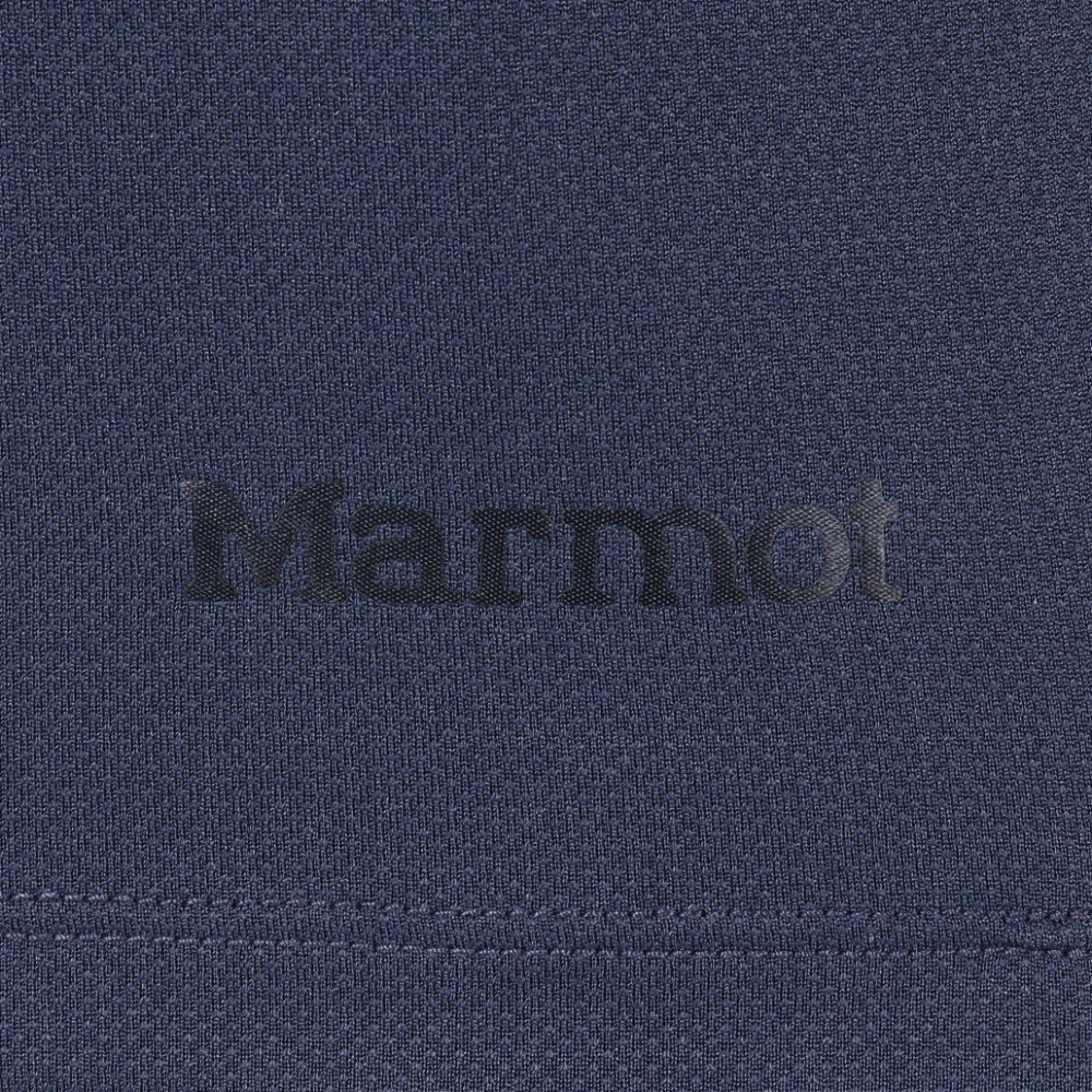 マーモット（Marmot）（レディース）吸水速乾 シンプル 半袖Tシャツ クライムスキンハーフスリーブクルー Tシャツ TOWTJA40 RNV ネイビー