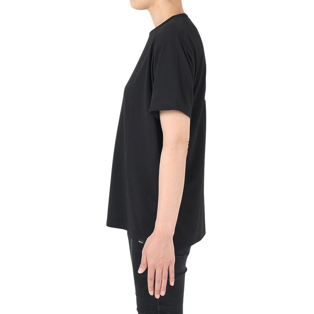 マーモット（Marmot）（レディース）UPF30 速乾 半袖Tシャツ バッククライミング ハーフスリーブクルーネック TOWTJA47 BK ブラック