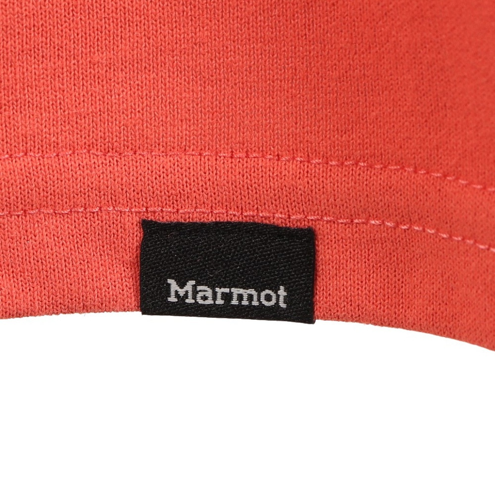 マーモット（Marmot）（レディース）UPF30 速乾 半袖Tシャツ バッククライミング ハーフスリーブクルーネック TOWTJA47 CRL ピンク
