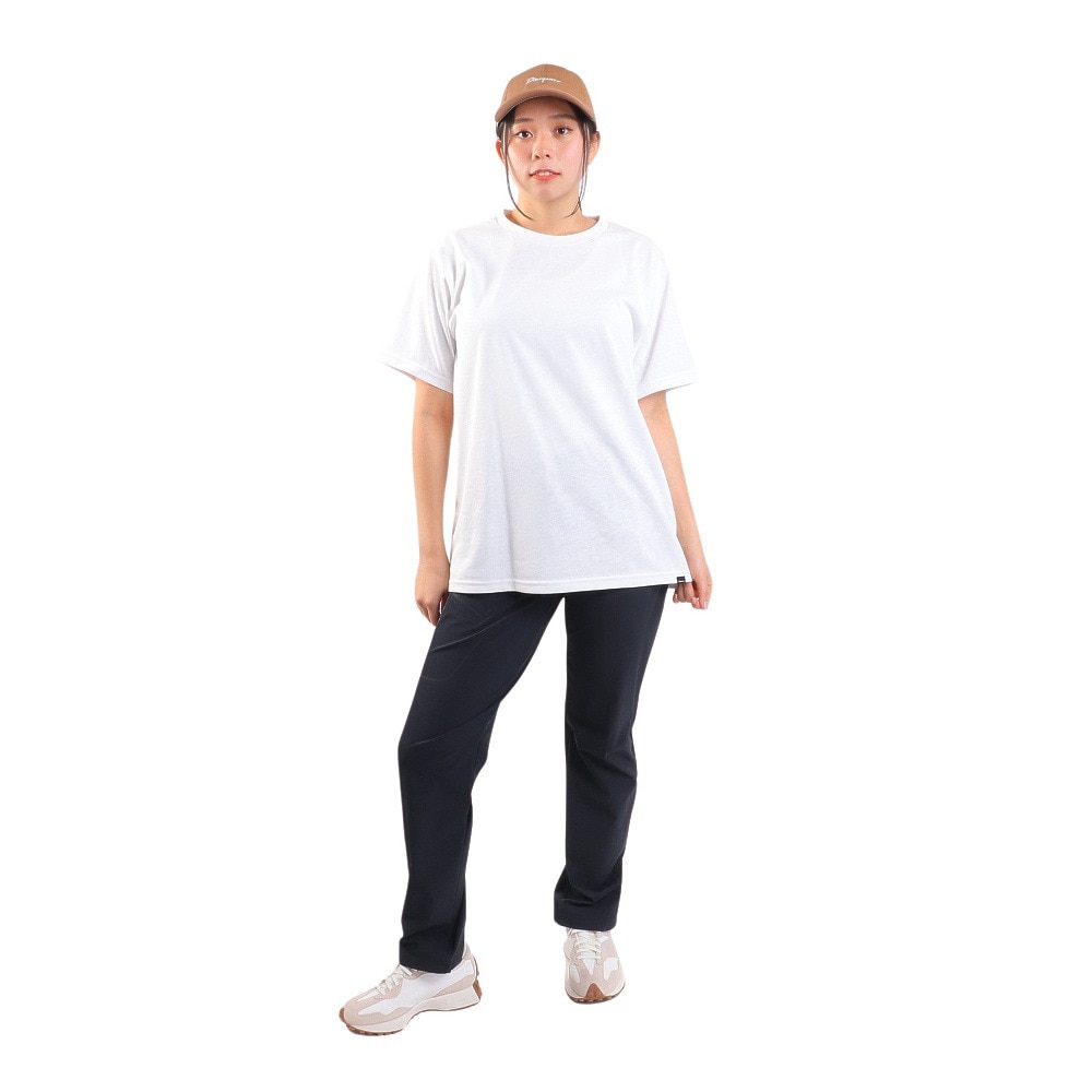 マーモット（Marmot）（レディース）UPF30 速乾 半袖Tシャツ バッククライミング ハーフスリーブクルーネック TOWTJA47 FWH ホワイト